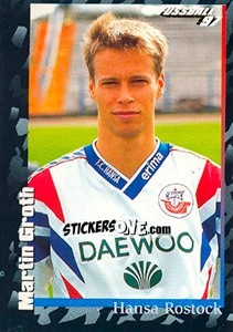 Cromo Martin Groth - German Football Bundesliga 1996-1997 - Panini