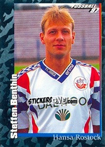 Cromo Stephan Benthin - German Football Bundesliga 1996-1997 - Panini