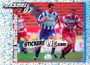 Sticker Action Bild André Hofschneider - German Football Bundesliga 1996-1997 - Panini