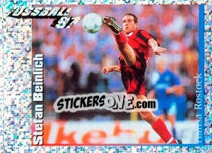 Cromo Action Bild Stefan Beinlich - German Football Bundesliga 1996-1997 - Panini