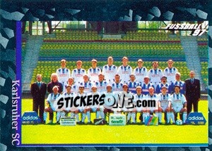 Sticker Mannschaftsbild - German Football Bundesliga 1996-1997 n. 158 - Panini