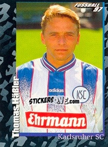 Cromo Thomas Häßler - German Football Bundesliga 1996-1997 - Panini