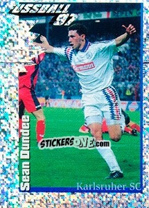 Figurina Action Bild Sean Dundee - German Football Bundesliga 1996-1997 - Panini