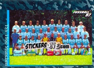 Sticker Mannschaftsbild - German Football Bundesliga 1996-1997 - Panini