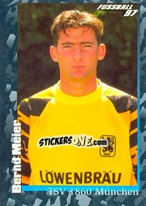 Sticker Bernd Meier - German Football Bundesliga 1996-1997 - Panini