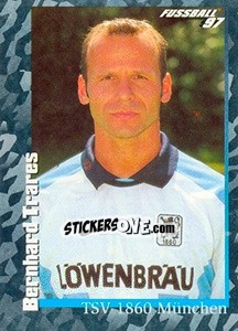 Sticker Bernhard Trares - German Football Bundesliga 1996-1997 - Panini