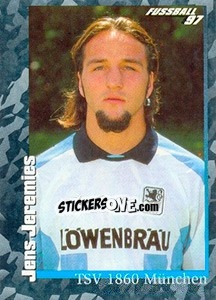 Sticker Jens Jeremies - German Football Bundesliga 1996-1997 - Panini