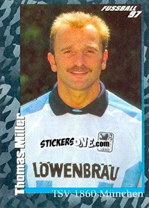 Cromo Thomas Miller - German Football Bundesliga 1996-1997 - Panini