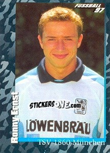 Sticker Ronny Ernst - German Football Bundesliga 1996-1997 - Panini