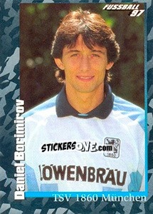 Sticker Daniel Borimirov - German Football Bundesliga 1996-1997 - Panini