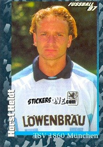 Sticker Horst Heldt - German Football Bundesliga 1996-1997 - Panini