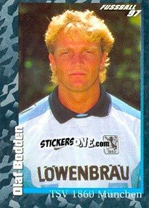 Sticker Olaf Bodden - German Football Bundesliga 1996-1997 - Panini