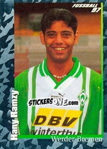 Figurina Hany Ramzy - German Football Bundesliga 1996-1997 - Panini