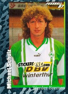 Sticker Michael Schulz - German Football Bundesliga 1996-1997 - Panini