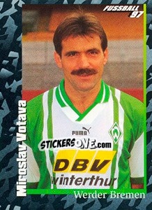 Cromo Miroslav Votava - German Football Bundesliga 1996-1997 - Panini
