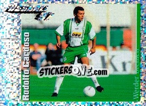 Sticker Action Bild Rodolfo Cardoso - German Football Bundesliga 1996-1997 - Panini