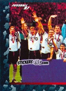 Sticker Deutsches Nationalteam - German Football Bundesliga 1996-1997 n. 240 - Panini