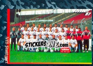 Figurina Mannschaftsbild - German Football Bundesliga 1996-1997 - Panini