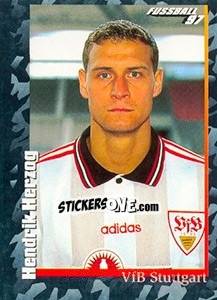 Figurina Hendrik Herzog - German Football Bundesliga 1996-1997 - Panini