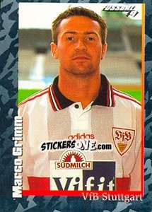 Sticker Marco Grimm - German Football Bundesliga 1996-1997 n. 259 - Panini