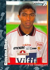 Cromo Giovane Elber - German Football Bundesliga 1996-1997 - Panini