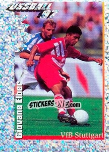 Figurina Action Bild Giovane Elber - German Football Bundesliga 1996-1997 - Panini