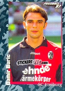 Sticker Damir Buric - German Football Bundesliga 1996-1997 - Panini