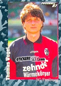 Sticker Thomas Vogel - German Football Bundesliga 1996-1997 - Panini