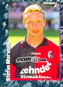 Sticker Stefan Marasek - German Football Bundesliga 1996-1997 - Panini