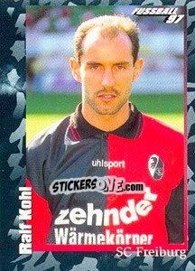 Cromo Ralf Kohl - German Football Bundesliga 1996-1997 - Panini