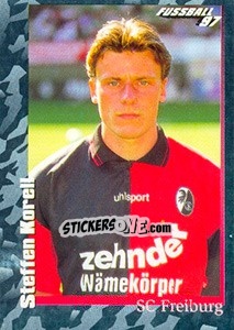 Figurina Steffen Korell - German Football Bundesliga 1996-1997 - Panini