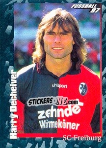 Cromo Harry Decheiver - German Football Bundesliga 1996-1997 - Panini
