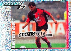 Cromo Action Bild Andreas Zeyer - German Football Bundesliga 1996-1997 - Panini