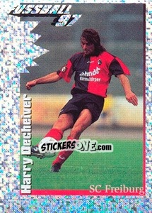 Cromo Action Bild Harry Decheiver - German Football Bundesliga 1996-1997 - Panini