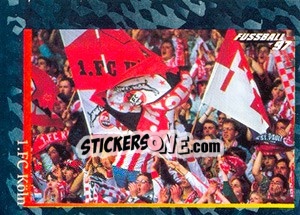 Sticker Fans - German Football Bundesliga 1996-1997 - Panini