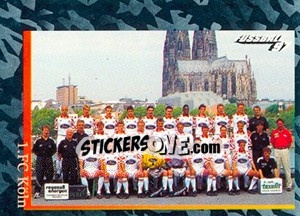 Sticker Mannschaftsbild - German Football Bundesliga 1996-1997 - Panini