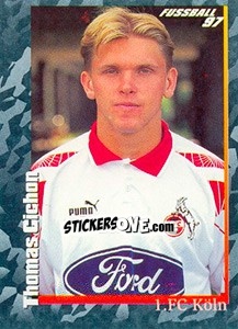 Cromo Thomas Cichon - German Football Bundesliga 1996-1997 - Panini