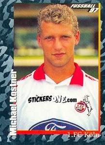 Sticker Michael Kostner - German Football Bundesliga 1996-1997 - Panini