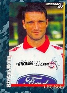 Sticker Stefan Kohn - German Football Bundesliga 1996-1997 - Panini