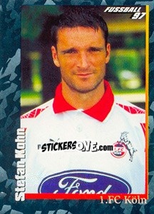 Sticker Stefan Kohn - German Football Bundesliga 1996-1997 n. 313 - Panini