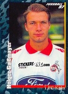 Sticker Holger Gaißmayer - German Football Bundesliga 1996-1997 - Panini