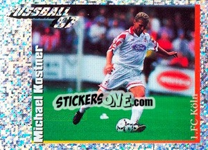 Sticker Action Bild Michael Kostner - German Football Bundesliga 1996-1997 - Panini