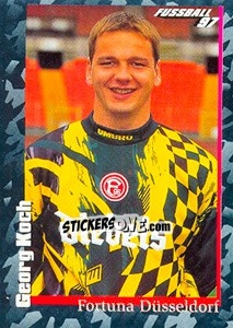 Figurina Georg Koch - German Football Bundesliga 1996-1997 - Panini