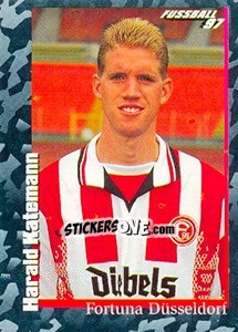 Cromo Harald Katemann - German Football Bundesliga 1996-1997 - Panini