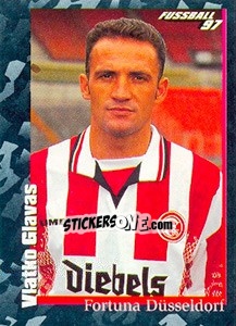 Sticker Vlatko Glavas - German Football Bundesliga 1996-1997 - Panini