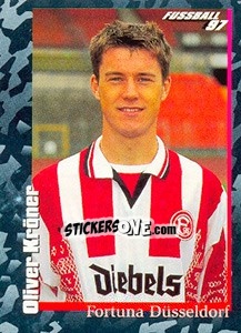 Sticker Oliver Körner - German Football Bundesliga 1996-1997 - Panini