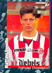 Sticker Raffael Tonello - German Football Bundesliga 1996-1997 - Panini