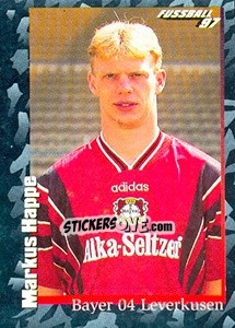 Figurina Markus Happe - German Football Bundesliga 1996-1997 - Panini
