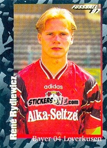 Sticker René Rydlewicz - German Football Bundesliga 1996-1997 - Panini