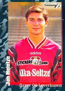 Sticker Jan Heintze - German Football Bundesliga 1996-1997 - Panini